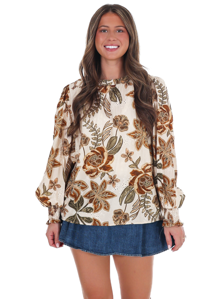 Wild Petal Floral Top