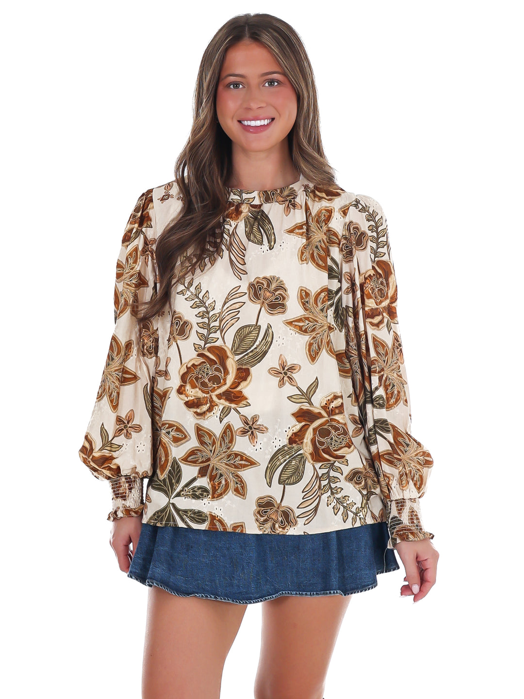 Wild Petal Floral Top