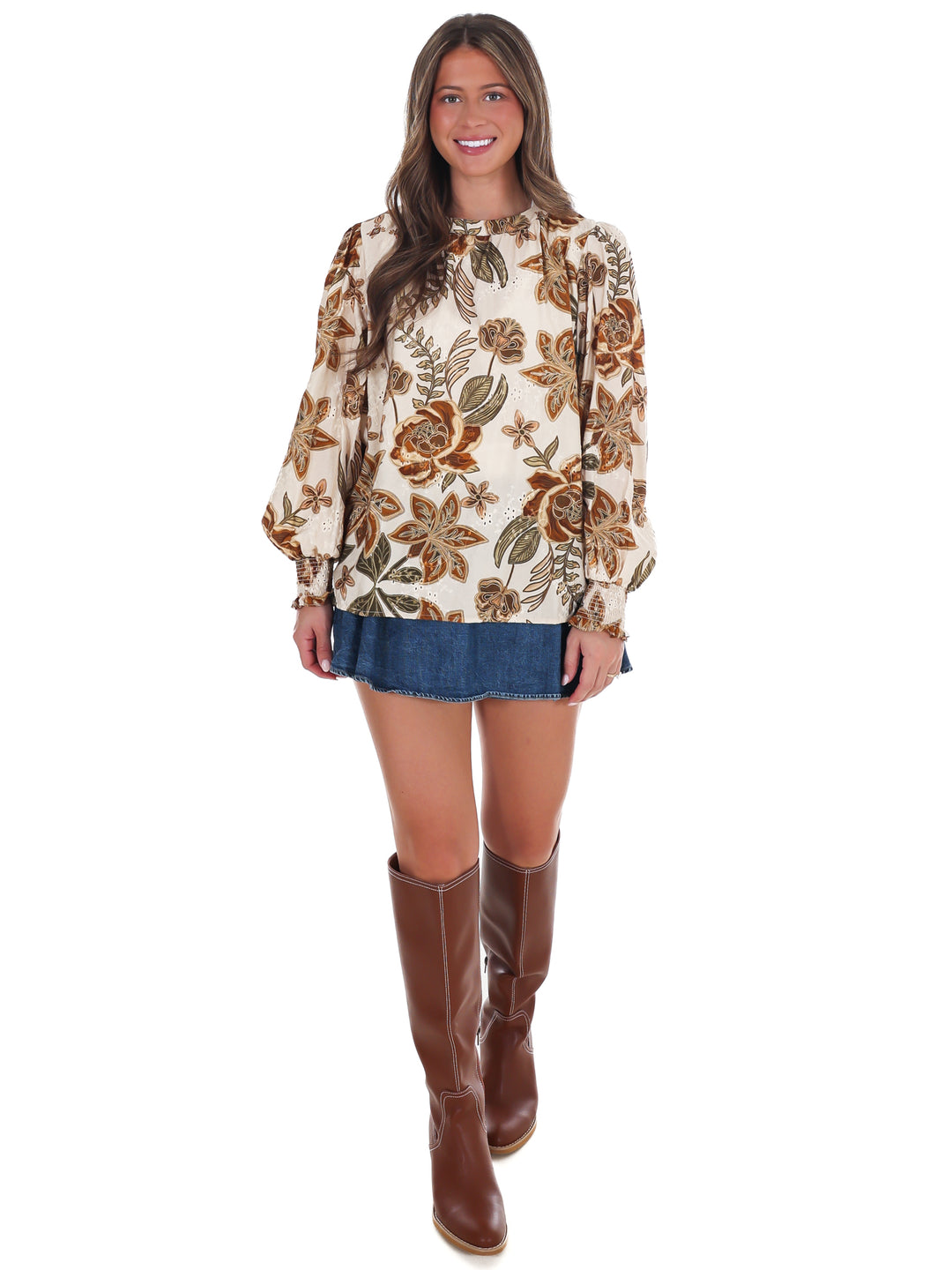 Wild Petal Floral Top