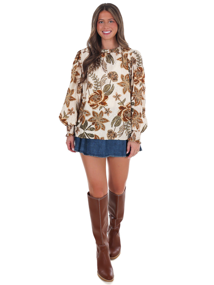 Wild Petal Floral Top