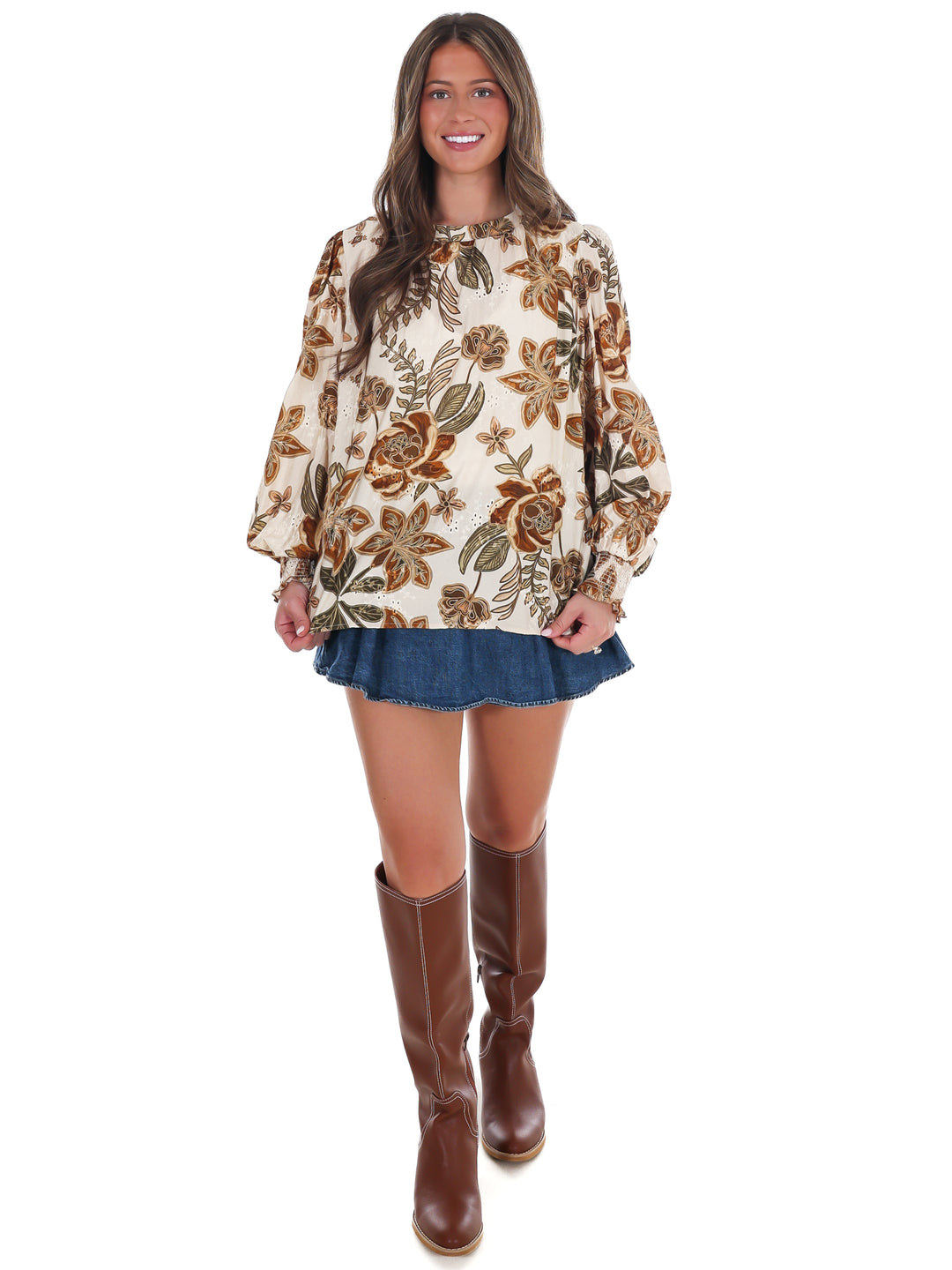 Wild Petal Floral Top
