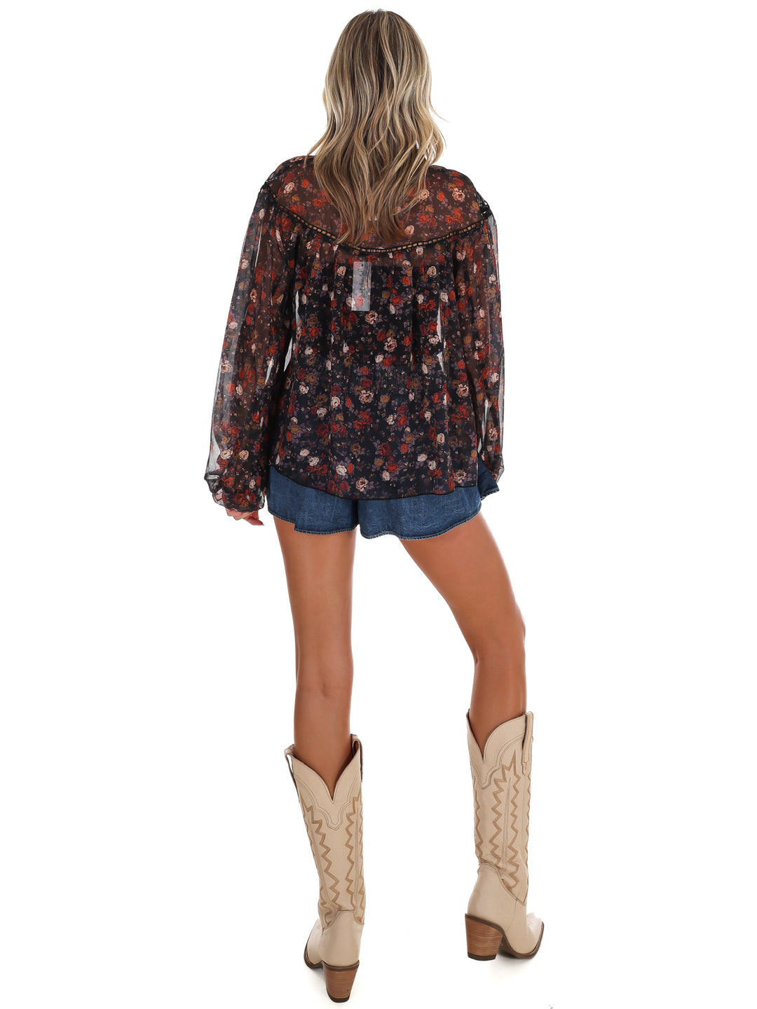 Maple Grove Floral Top