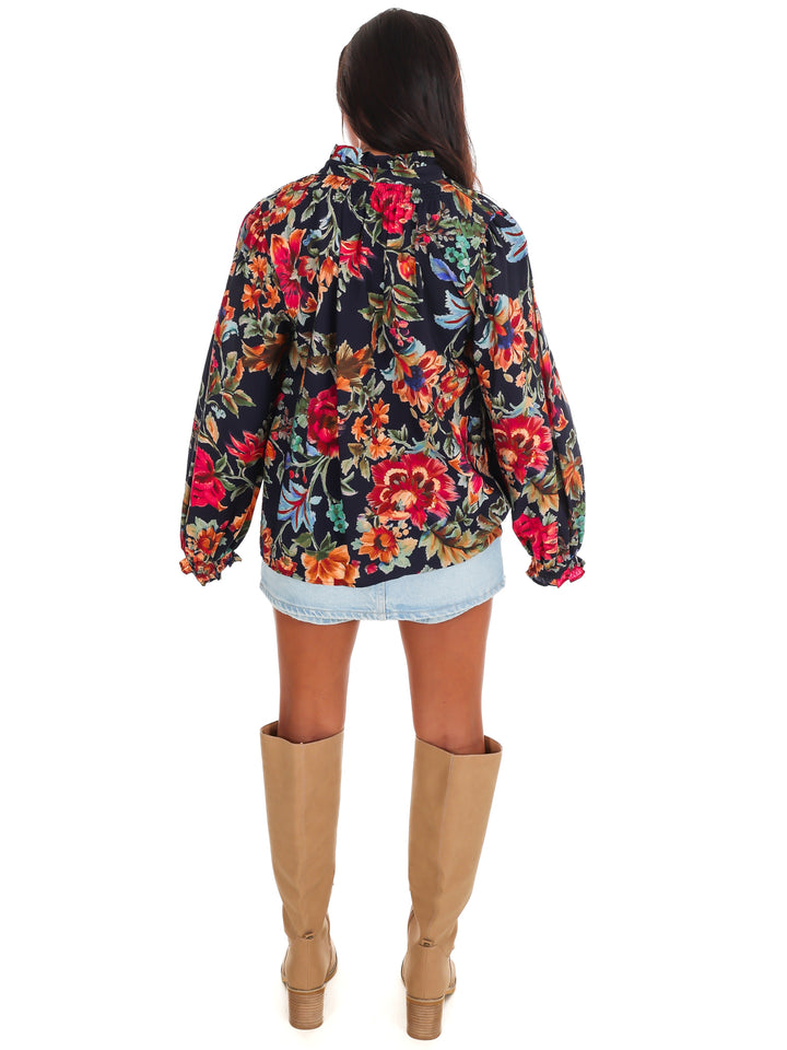 Backroad Beauty Floral Top