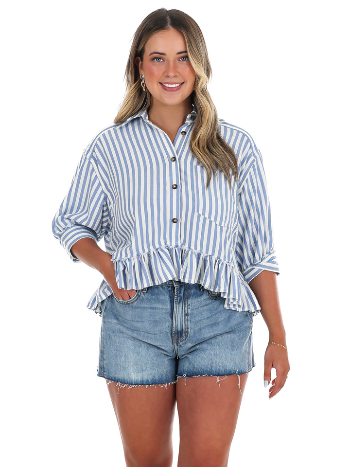 Pretty Prep Stripe Top