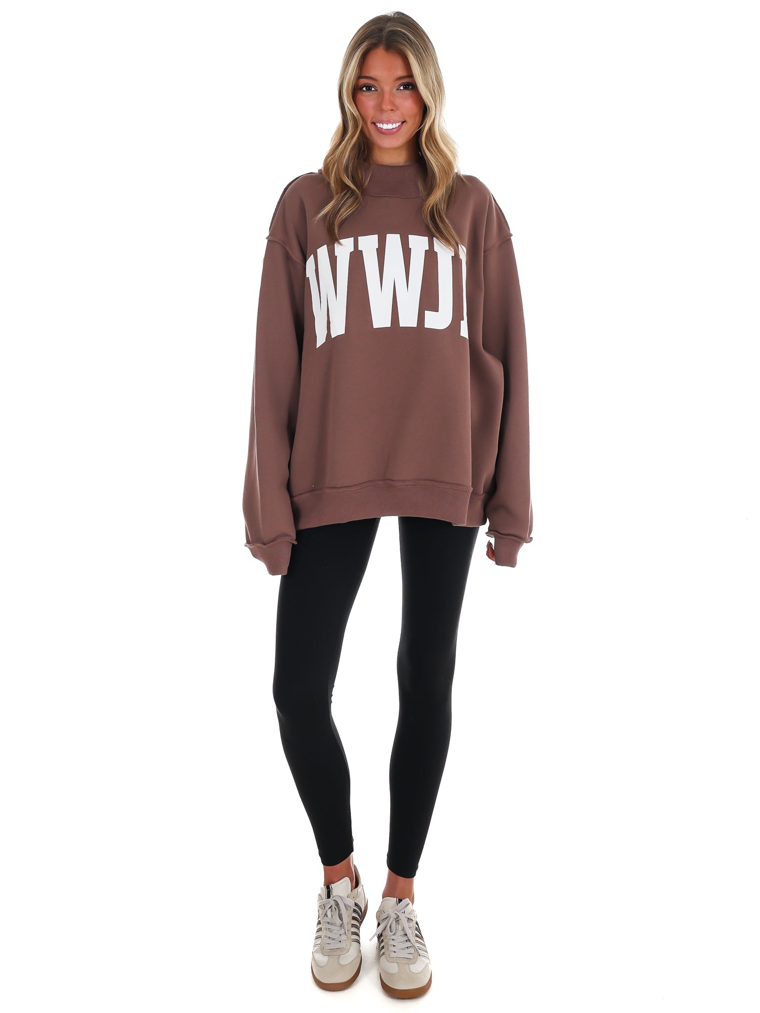 WWJD & Amen Reversible Mock Neck Sweatshirt – Josie's Boutique