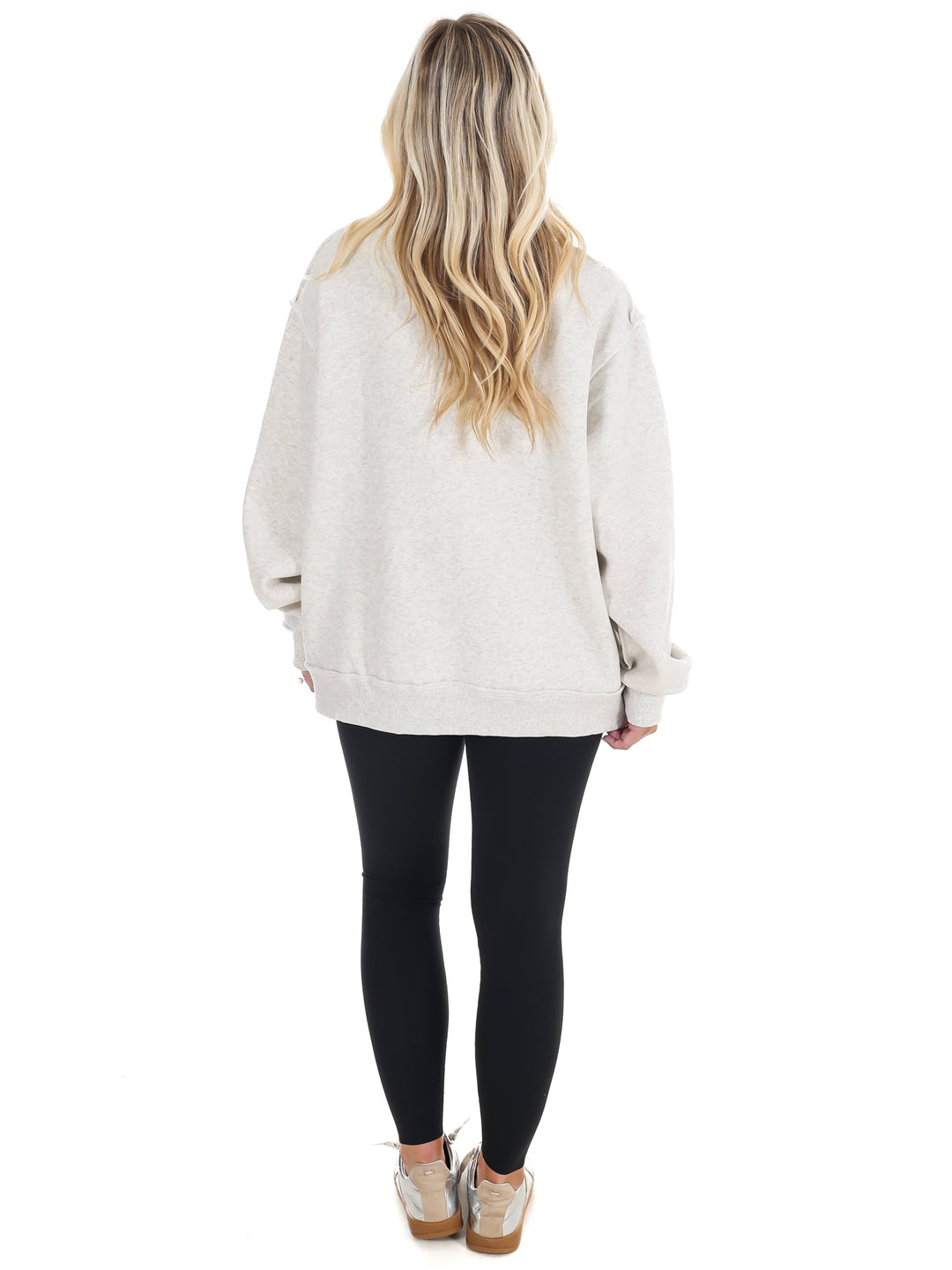 Embroidered Tennessee Mock Neck Sweatshirt