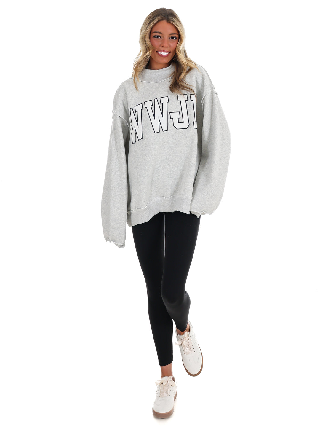 WWJD Mock Neck Sweatshirt