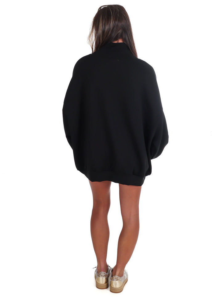 Comfy Girl Era Mock Neck Tunic
