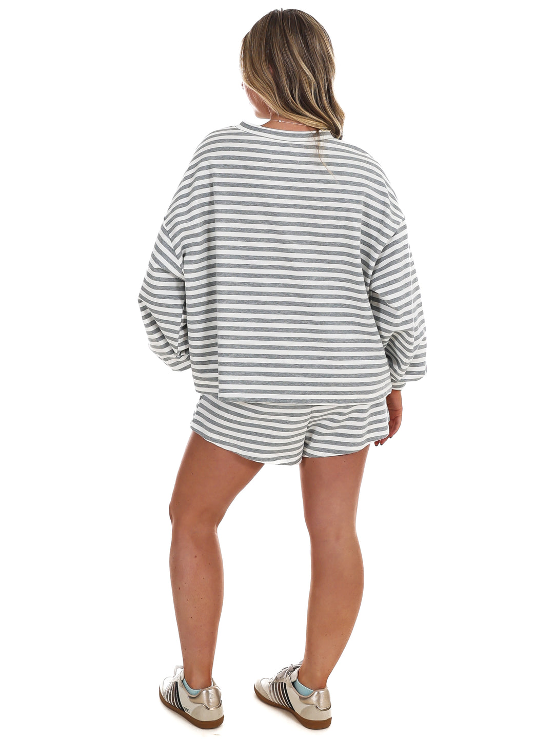 Cool Girl Stripe Two Piece Set