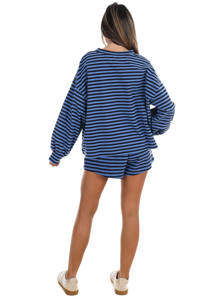 Cool Girl Stripe Two Piece Set