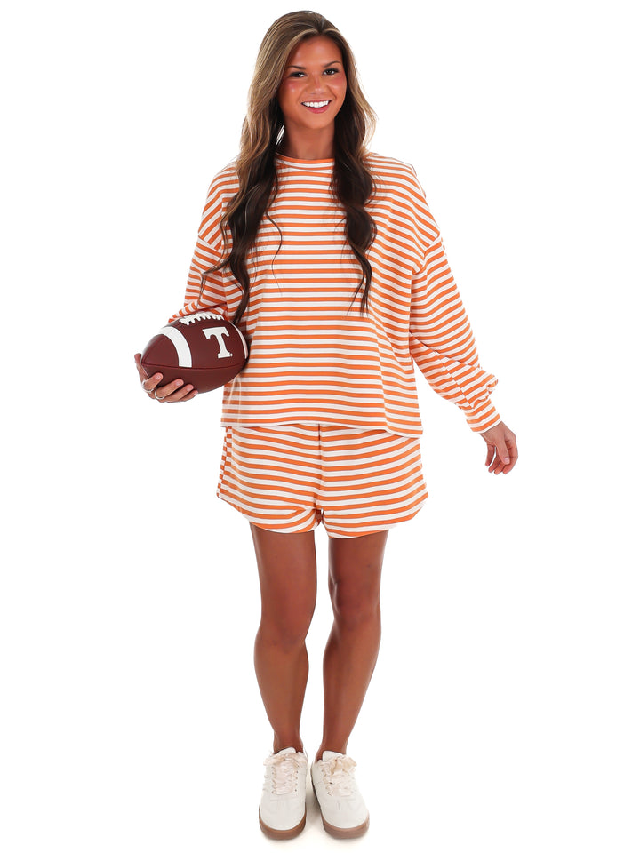 Cool Girl Stripe Two Piece Set