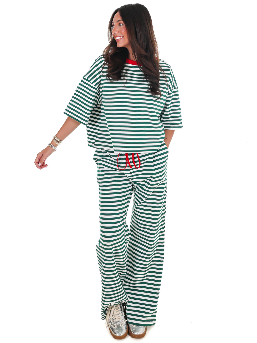 Very Merry Stripe Top