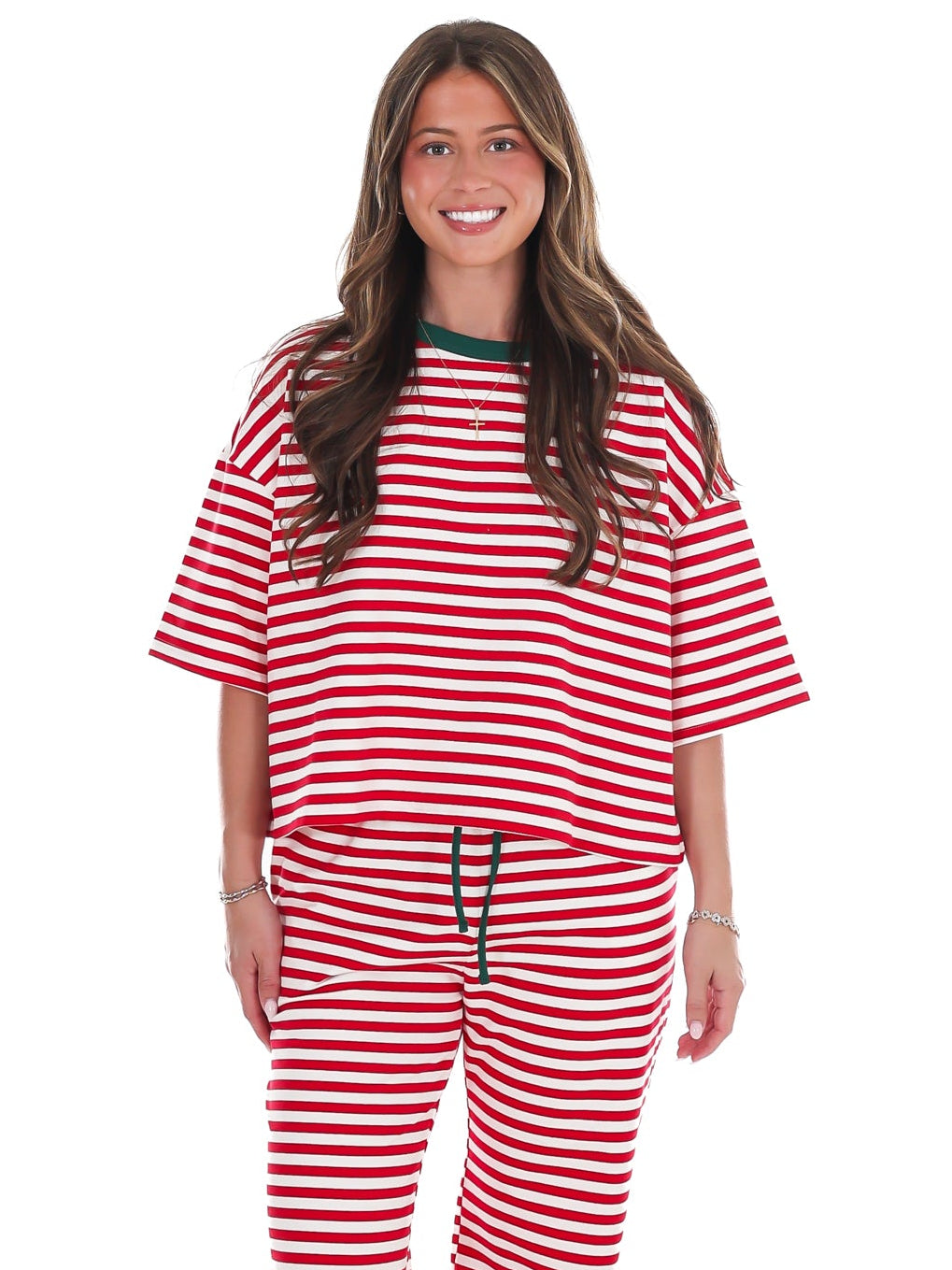Very Merry Stripe Top