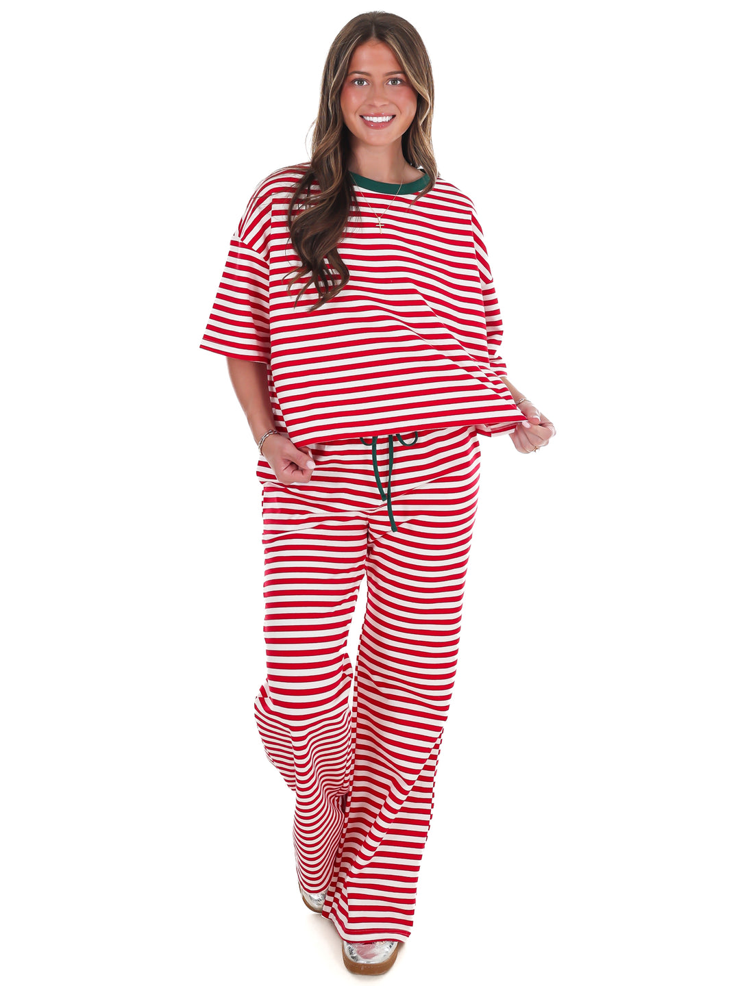 Very Merry Stripe Top