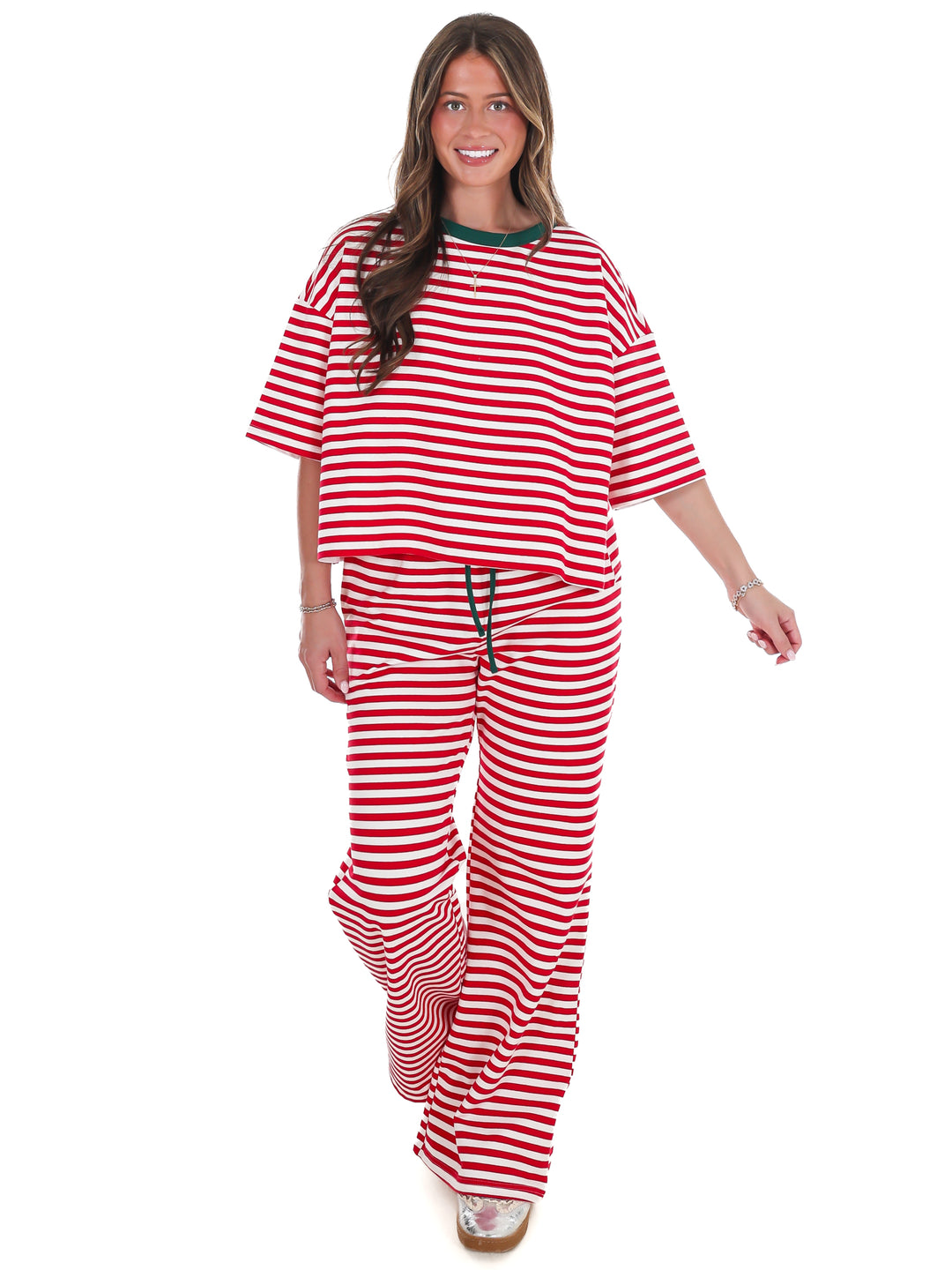 Very Merry Stripe Top