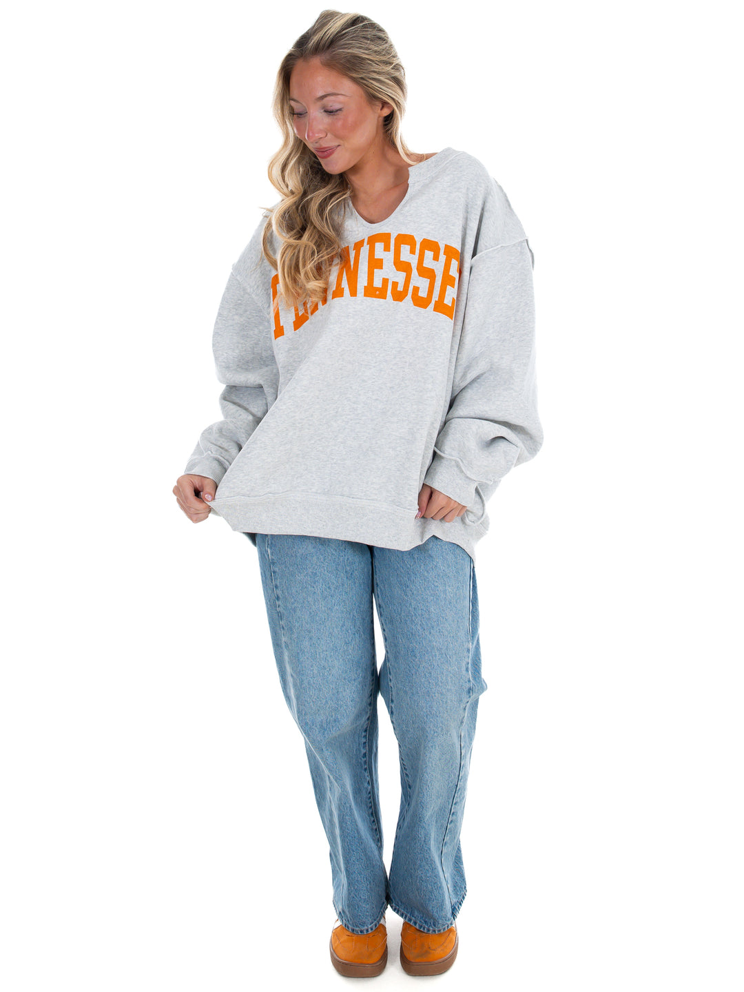 Tennessee Split Neck Pullover
