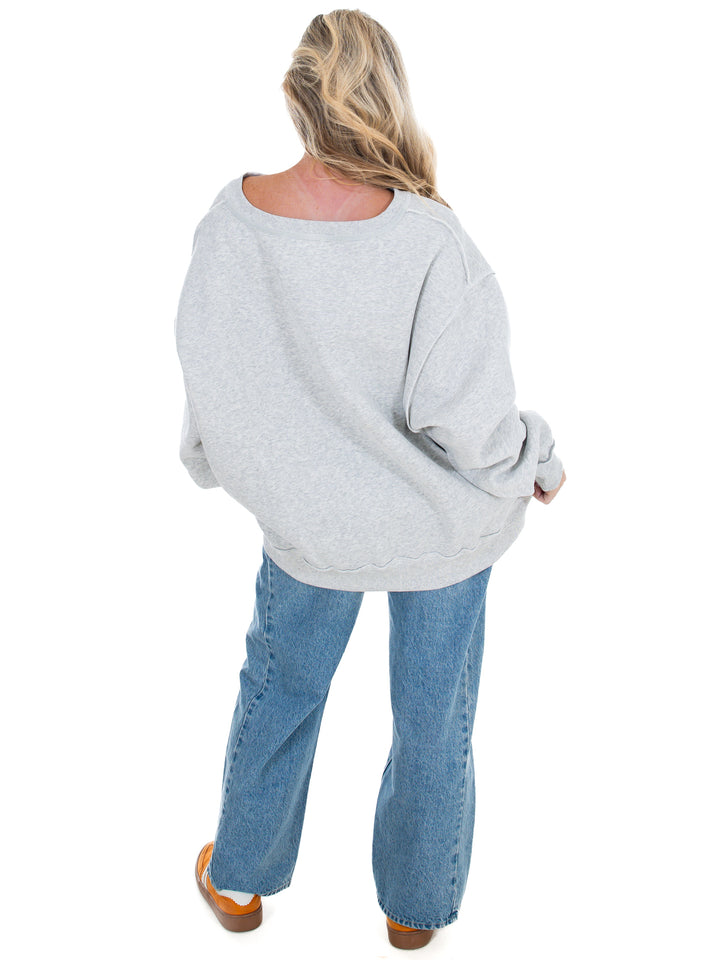 Tennessee Split Neck Pullover