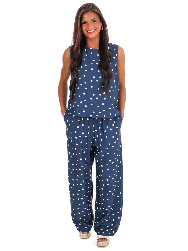Sweet Talk Polka Dot Tank Top