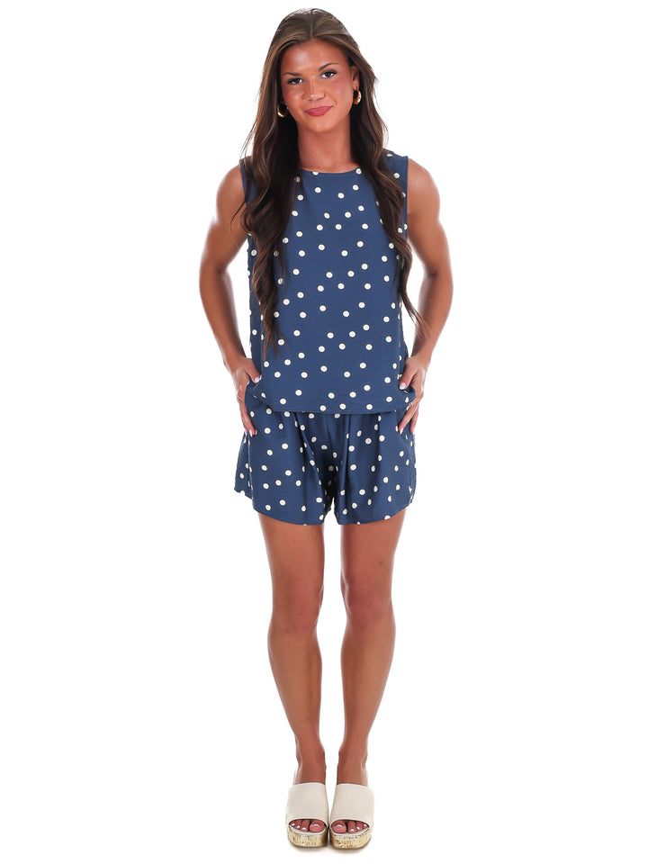 Sweet Talk Polka Dot Tank Top