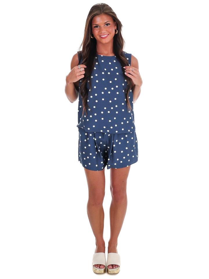 Sweet Talk Polka Dot Tank Top
