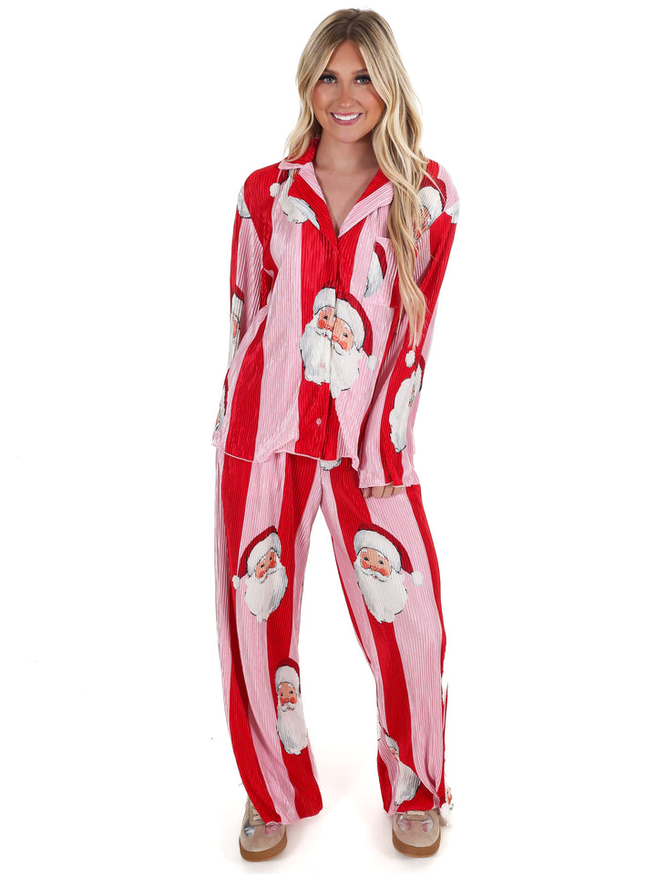 Santa Claus Lane Pajama Set