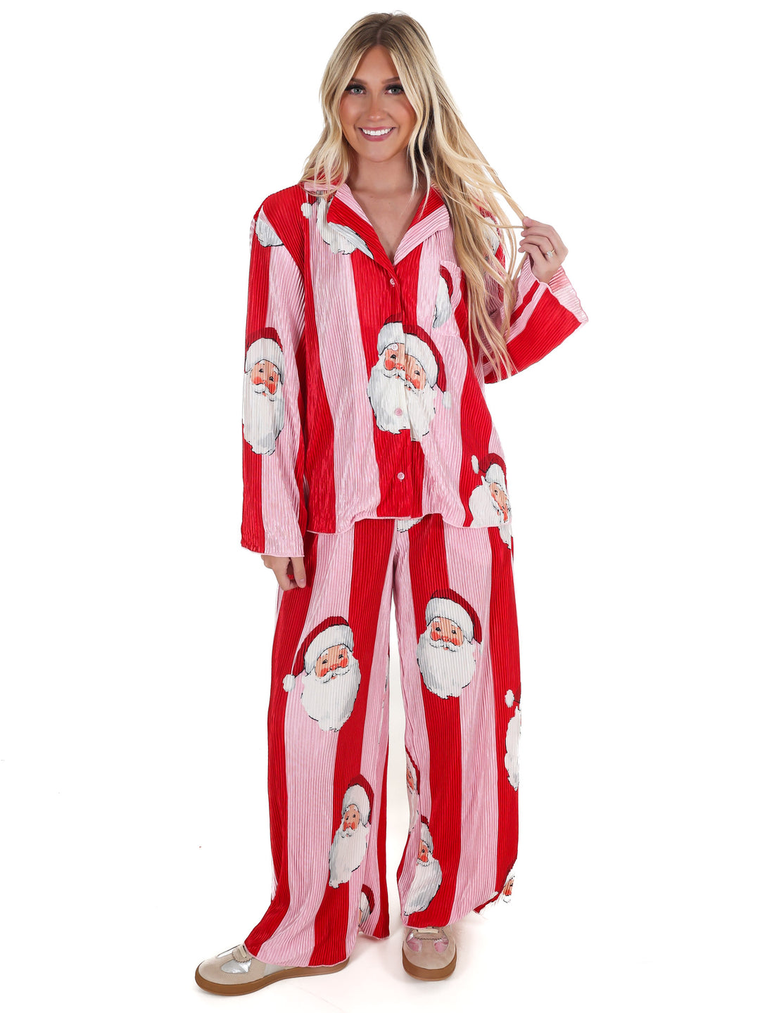 Santa Claus Lane Pajama Set
