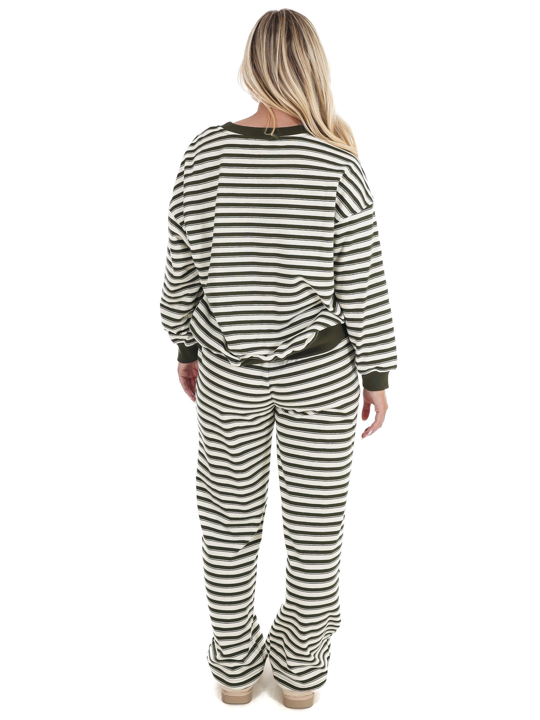 Chill Mode Stripe Two Piece Set