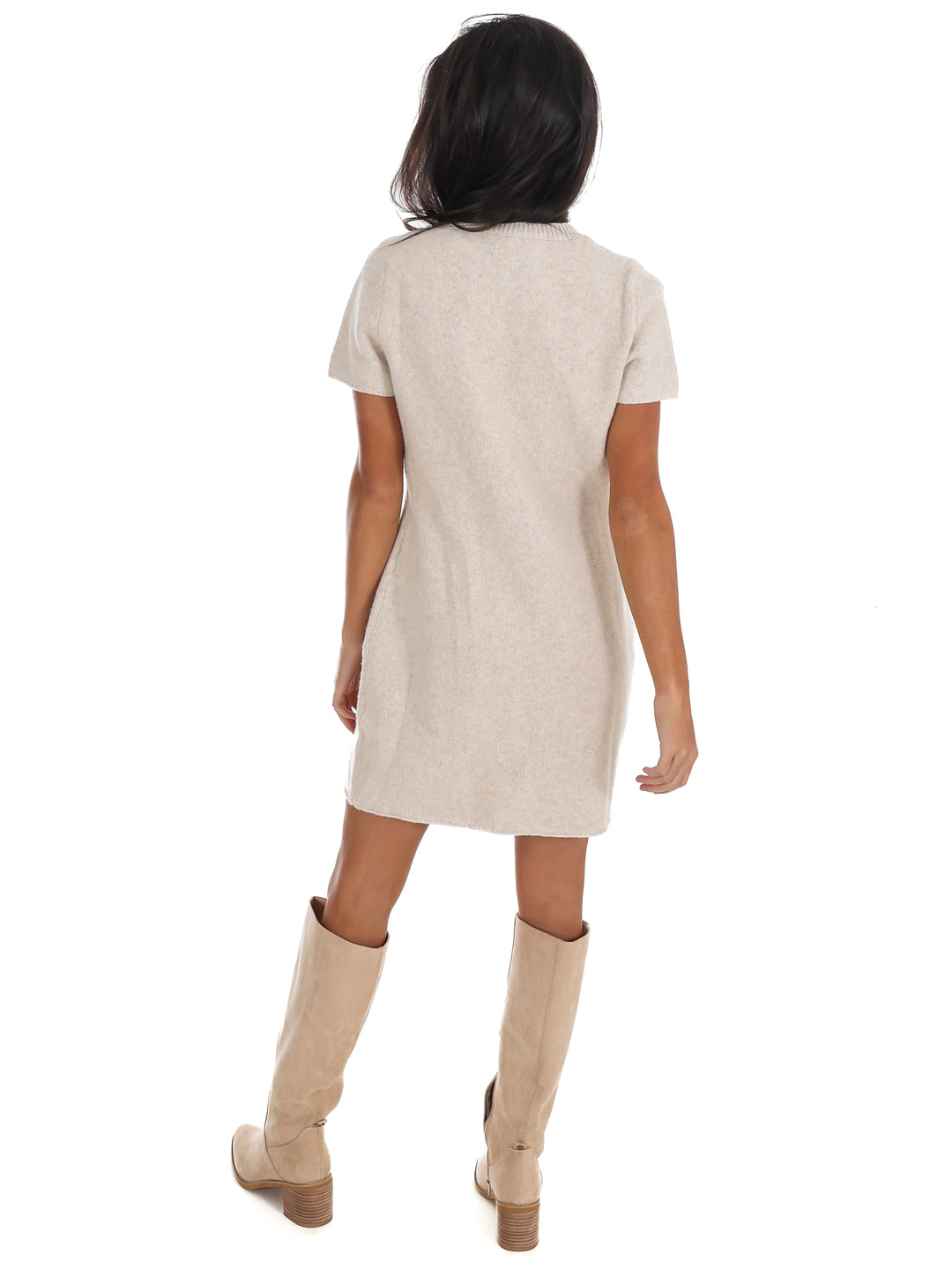 Charming Sweater Mini Dress