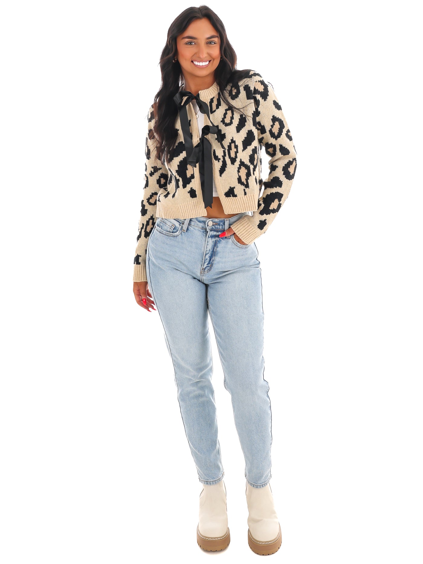 It's Your Day Leopard Cardigan