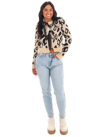 It's Your Day Leopard Cardigan