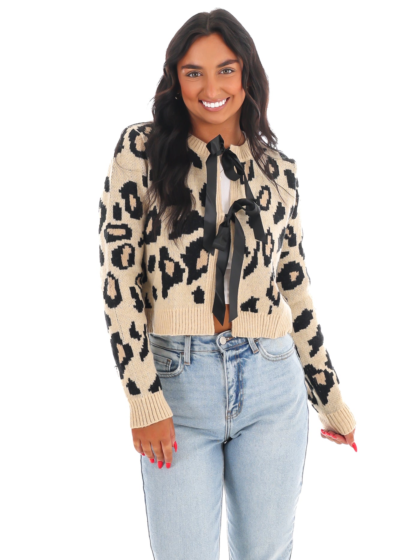 It's Your Day Leopard Cardigan