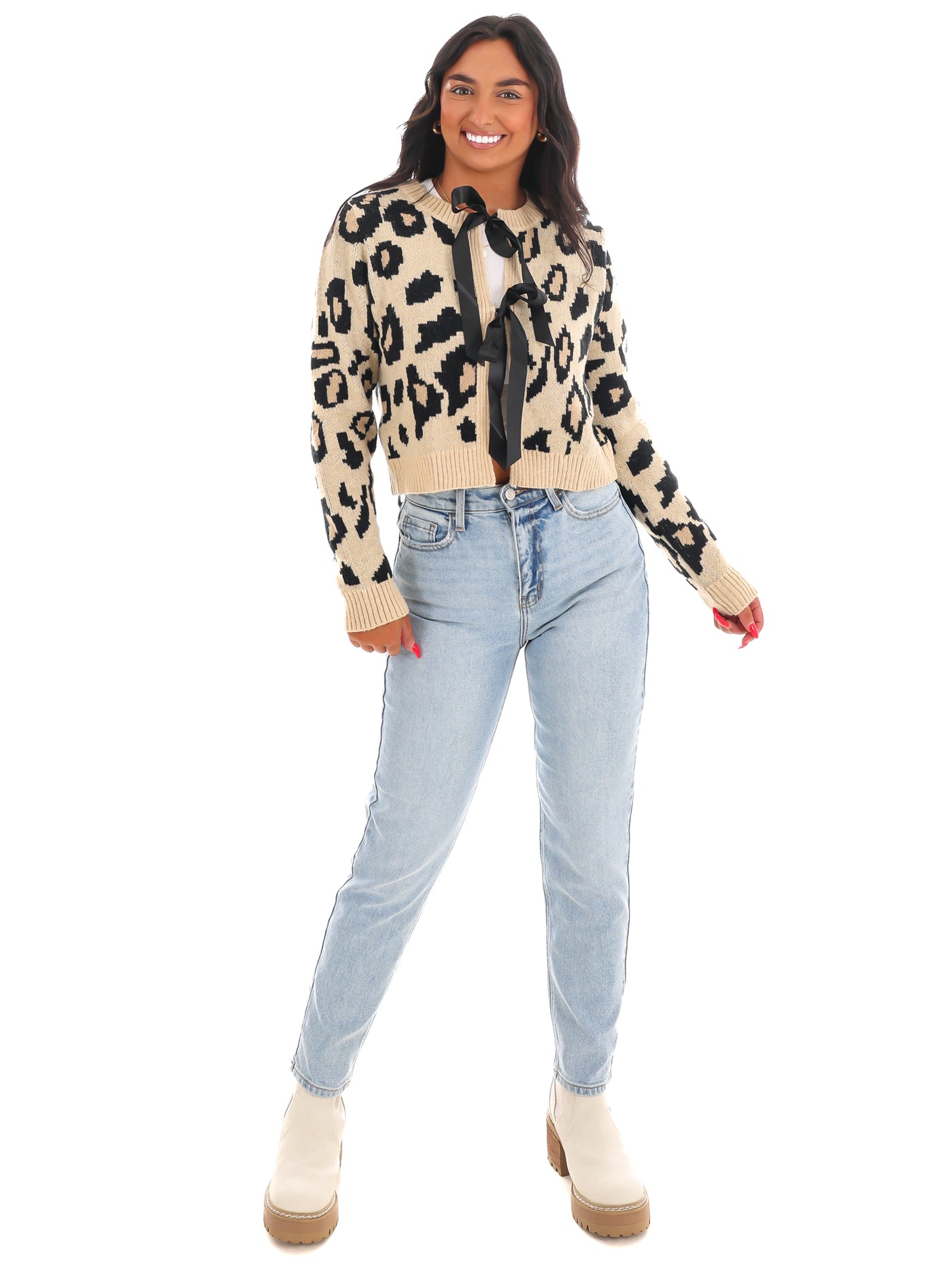 It's Your Day Leopard Cardigan