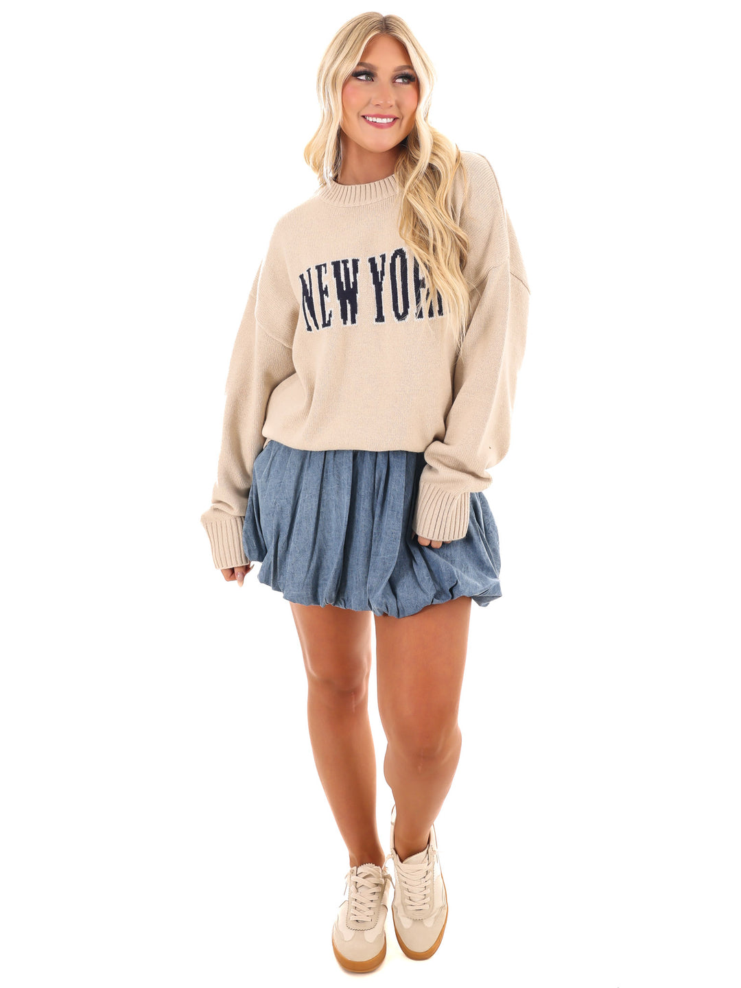 New York Round Neck Sweater