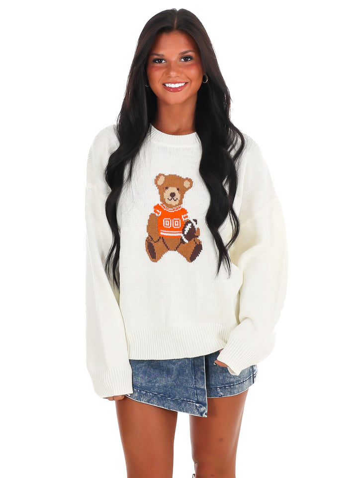Game Day Teddy Bear Sweater