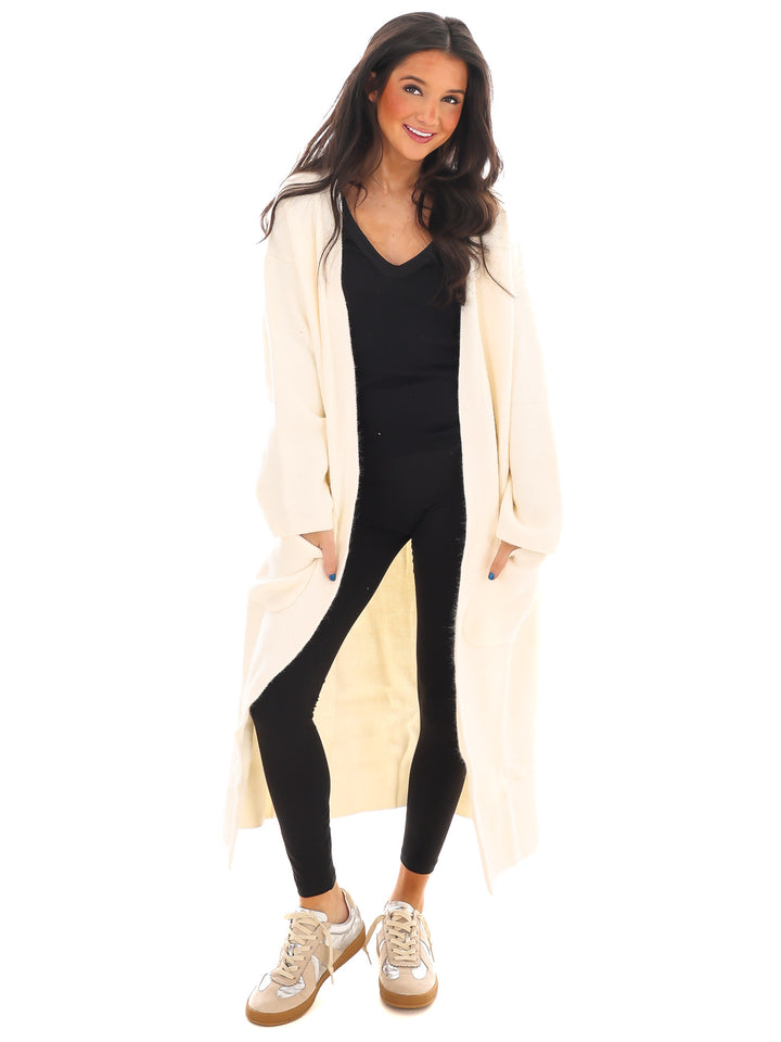 Cloud Nine Oversized Long Cardigan