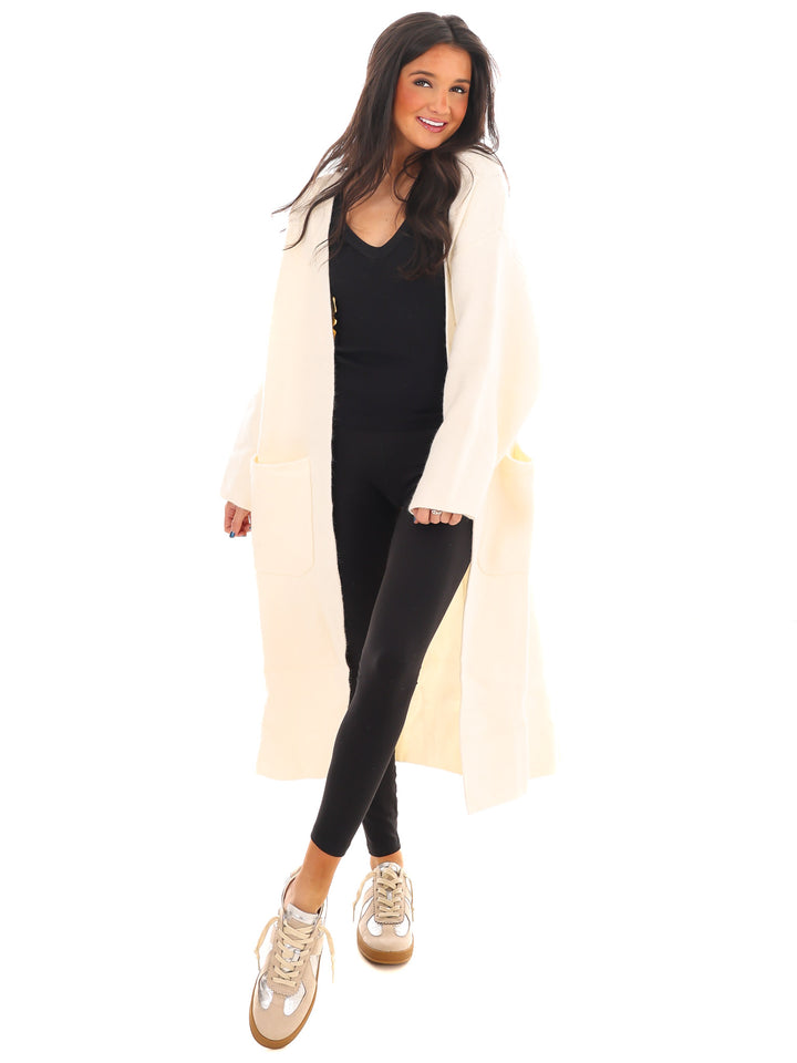 Cloud Nine Oversized Long Cardigan