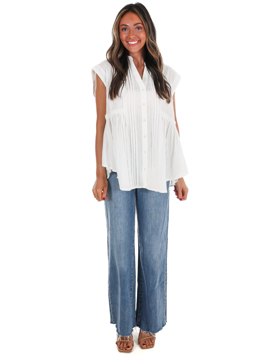 Brighter Days Ahead Textured Top