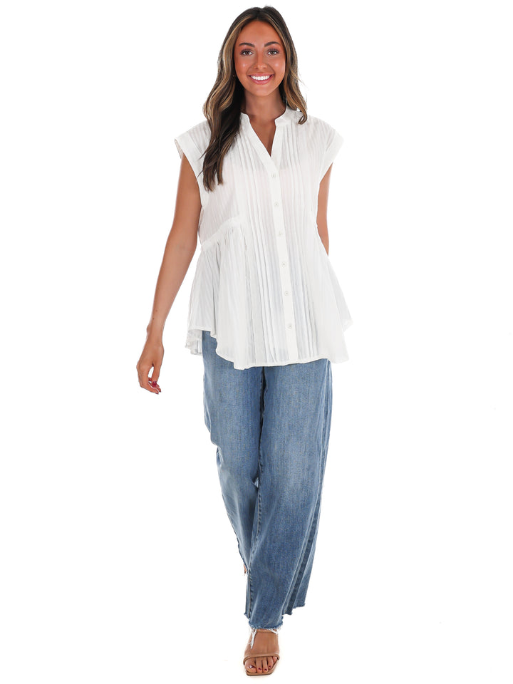 Brighter Days Ahead Textured Top