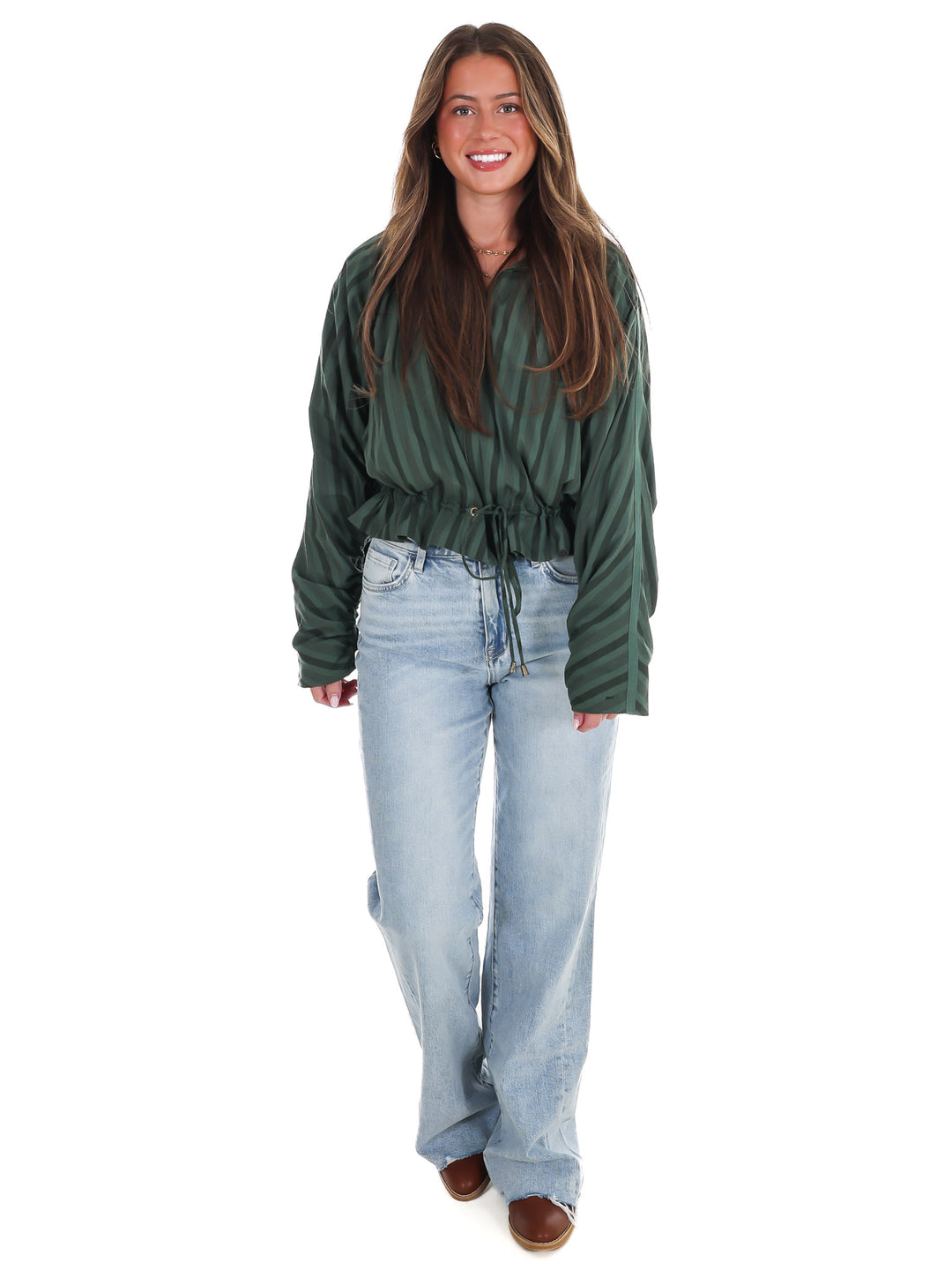 Autumn Current Stripe Jacket
