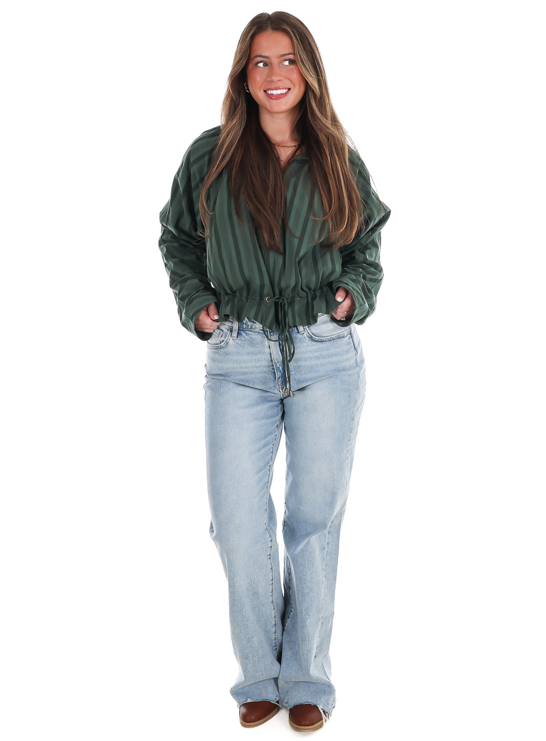 Autumn Current Stripe Jacket