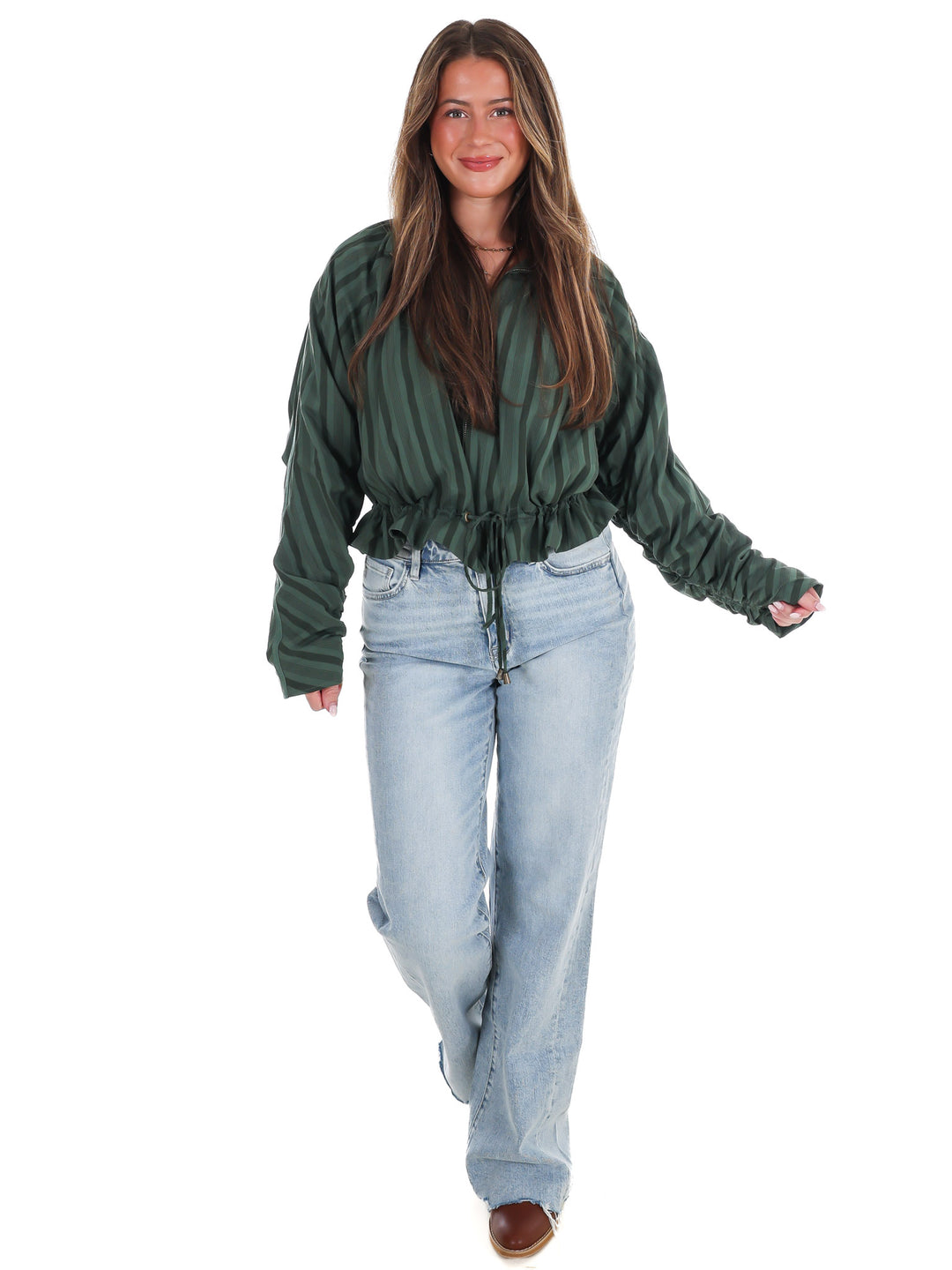 Autumn Current Stripe Jacket