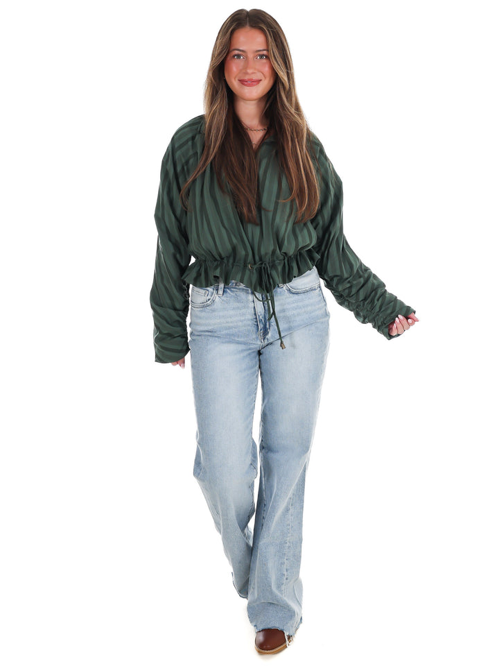 Autumn Current Stripe Jacket