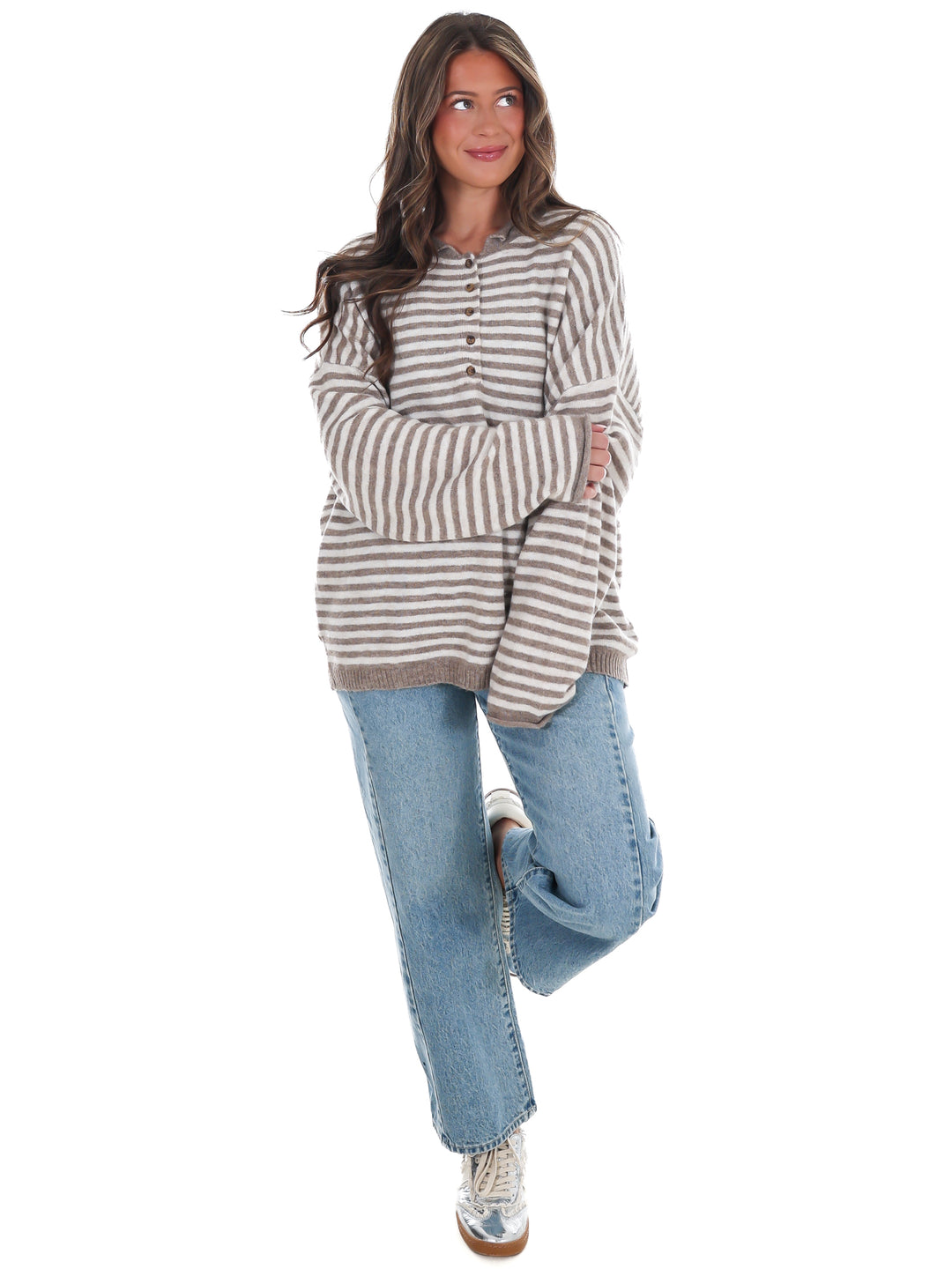 Simple Moments Stripe Sweater