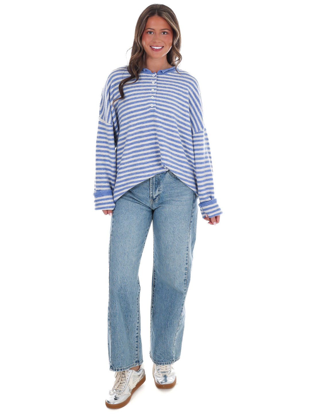 Simple Moments Stripe Sweater