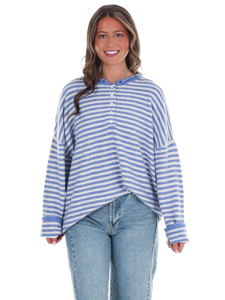Simple Moments Stripe Sweater