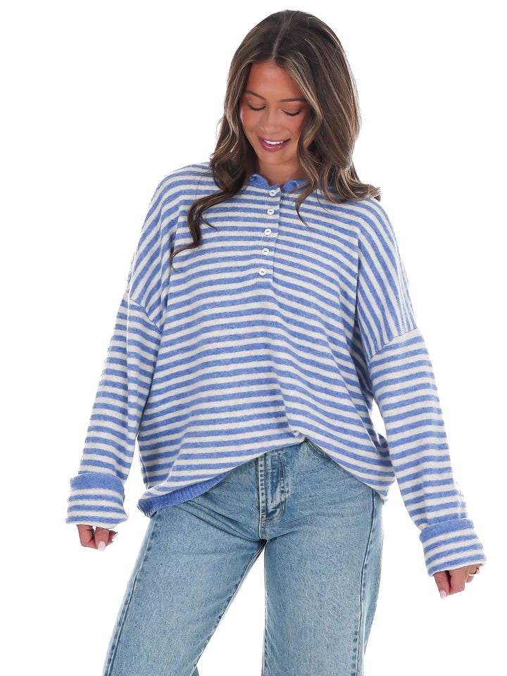 Simple Moments Stripe Sweater