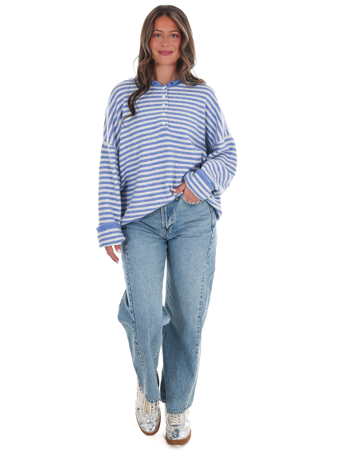 Simple Moments Stripe Sweater