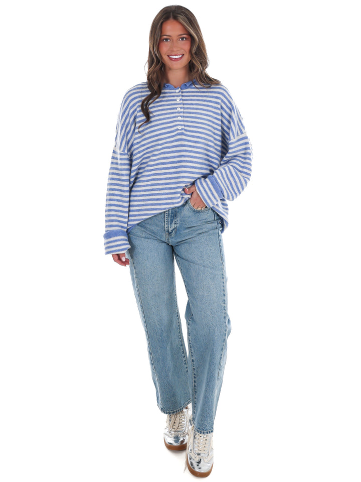 Simple Moments Stripe Sweater