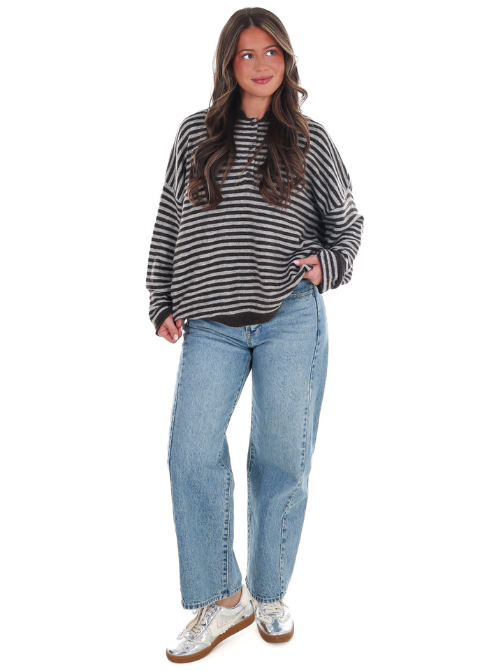Simple Moments Stripe Sweater