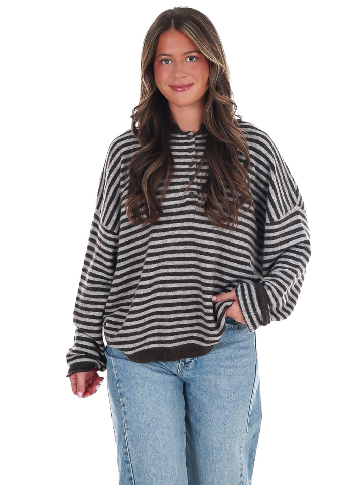 Simple Moments Stripe Sweater